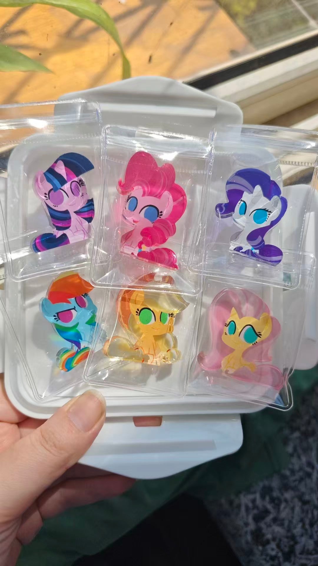 [Pre-order] MLP fan-made stained glass thick acrylic standee【Special ver.】