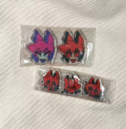 [Instock] Alastor Acrylic Pieces