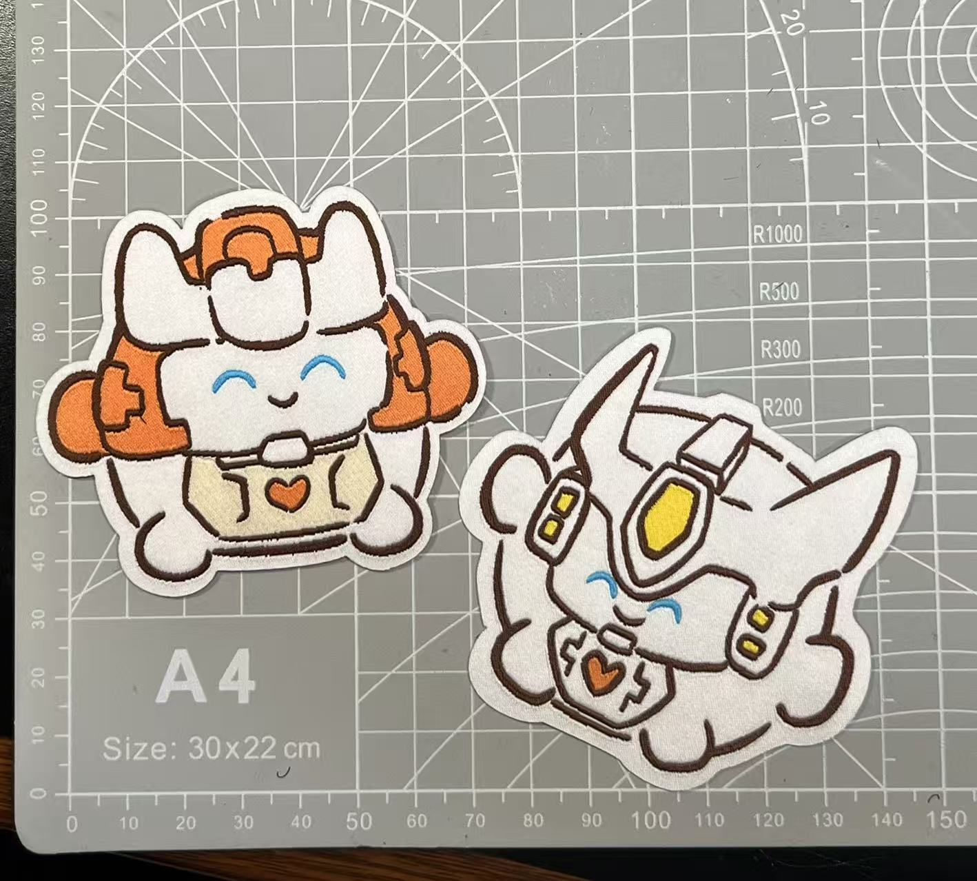 Dratchet Iron-on patches