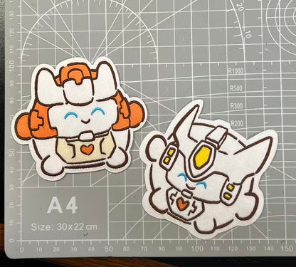 Dratchet Iron-on patches