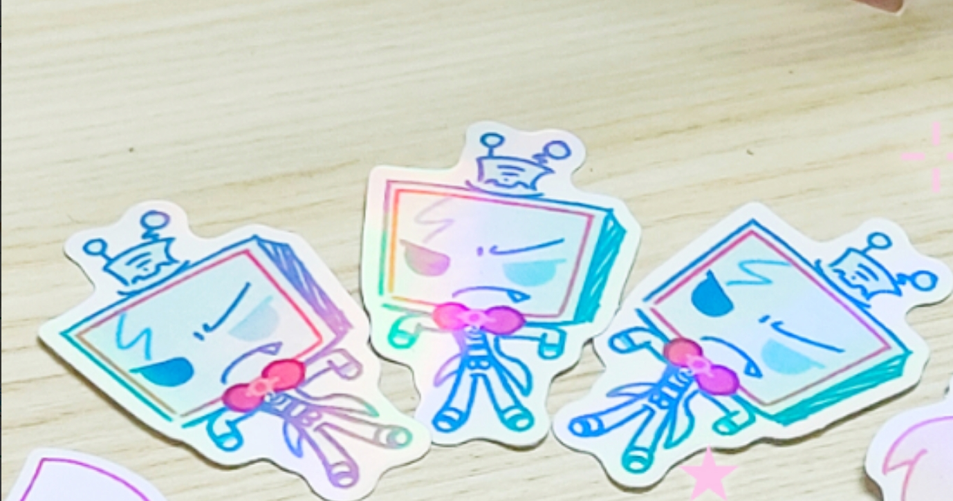 [Pre-sale]HH medium gummy sticker&thick standie