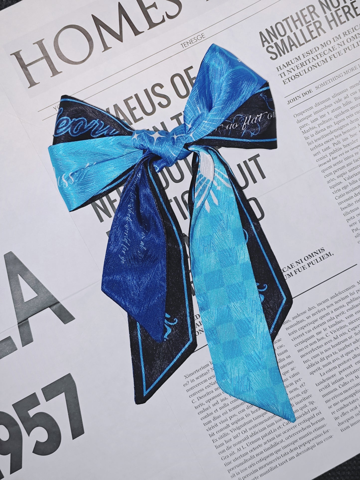 [In-stock]F1 drivers' skinny scarf ribbon