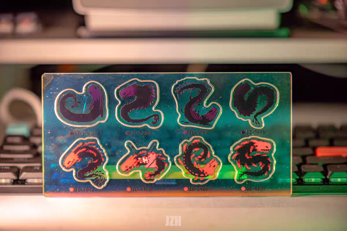 [Pre-order] Rainworld Creatures Neon jigsaw Board (with ID#)