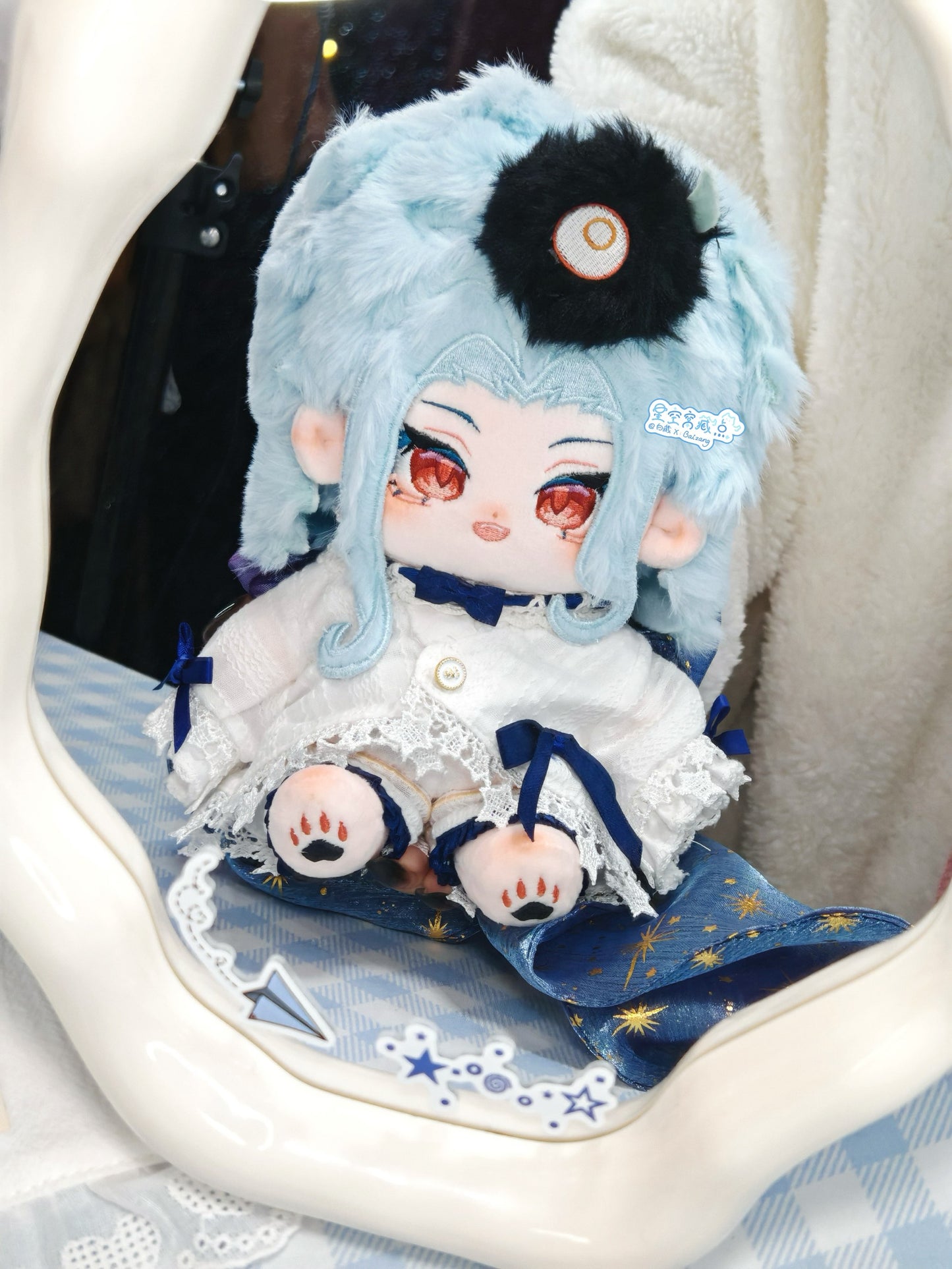 [Pre-order]Dorrore with coal balls  20 cm cotton doll