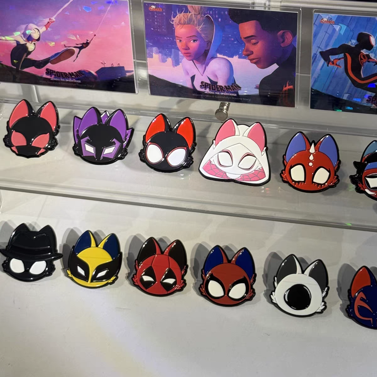 Super Cat Metal Badge