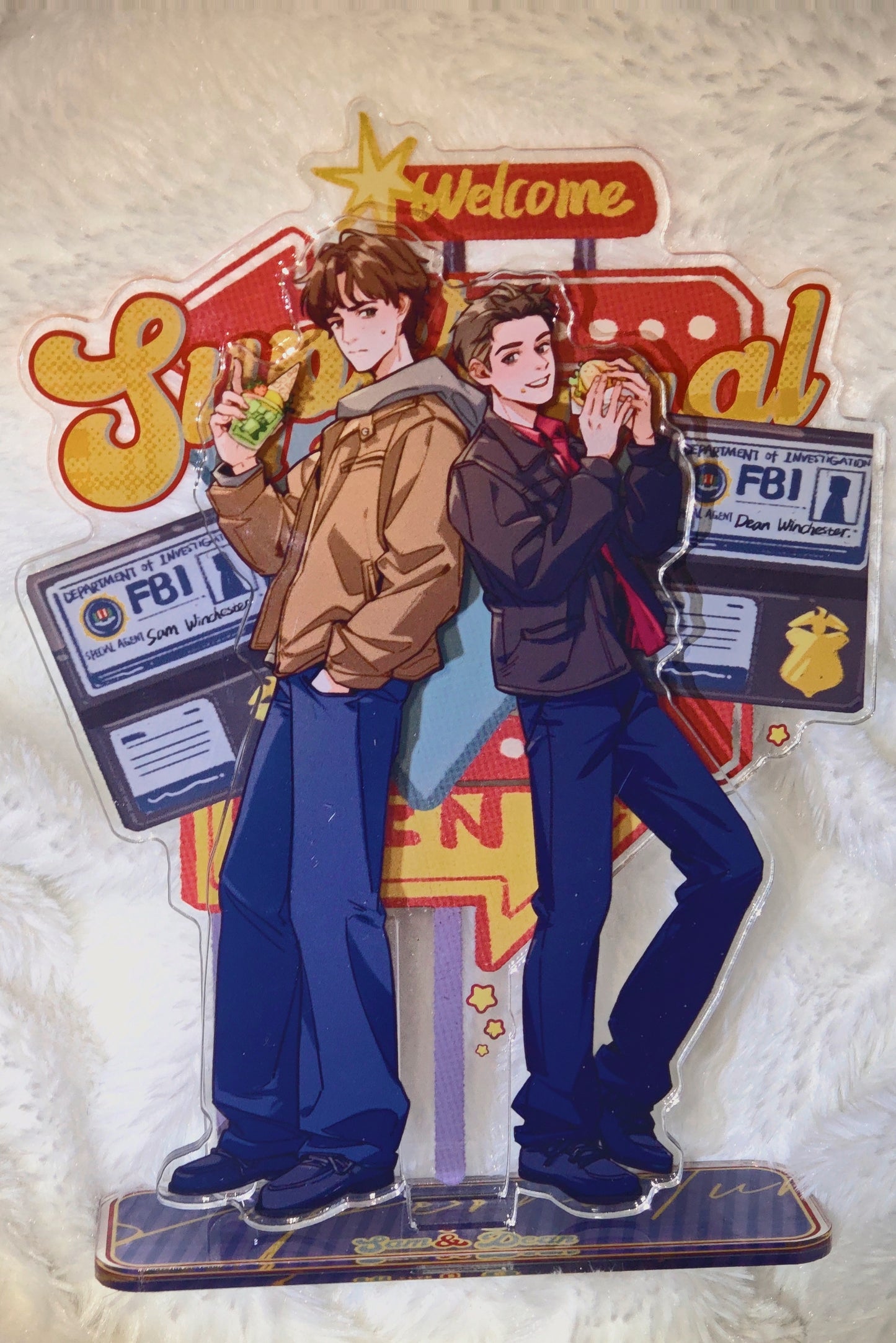 Lunch Time Series Double Insert Standee