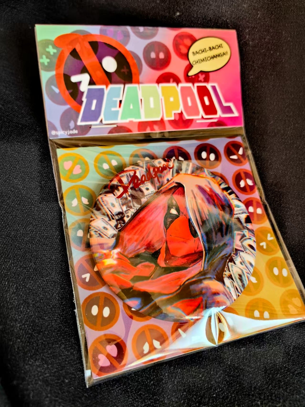 Dp color foiling badge(set)