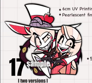 Platonic Buddy metal pin【Pre-orders end on Jun. 30】