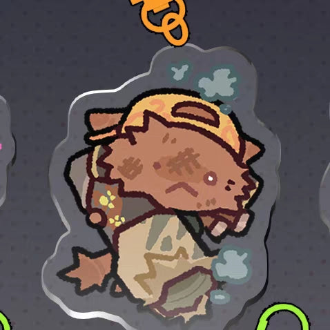 Val Wounded Agent Kittens Mini Acrylic Charms