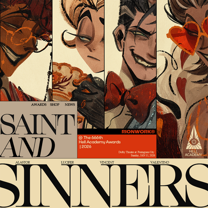 SAINT AND SINNERS - Badges & Print