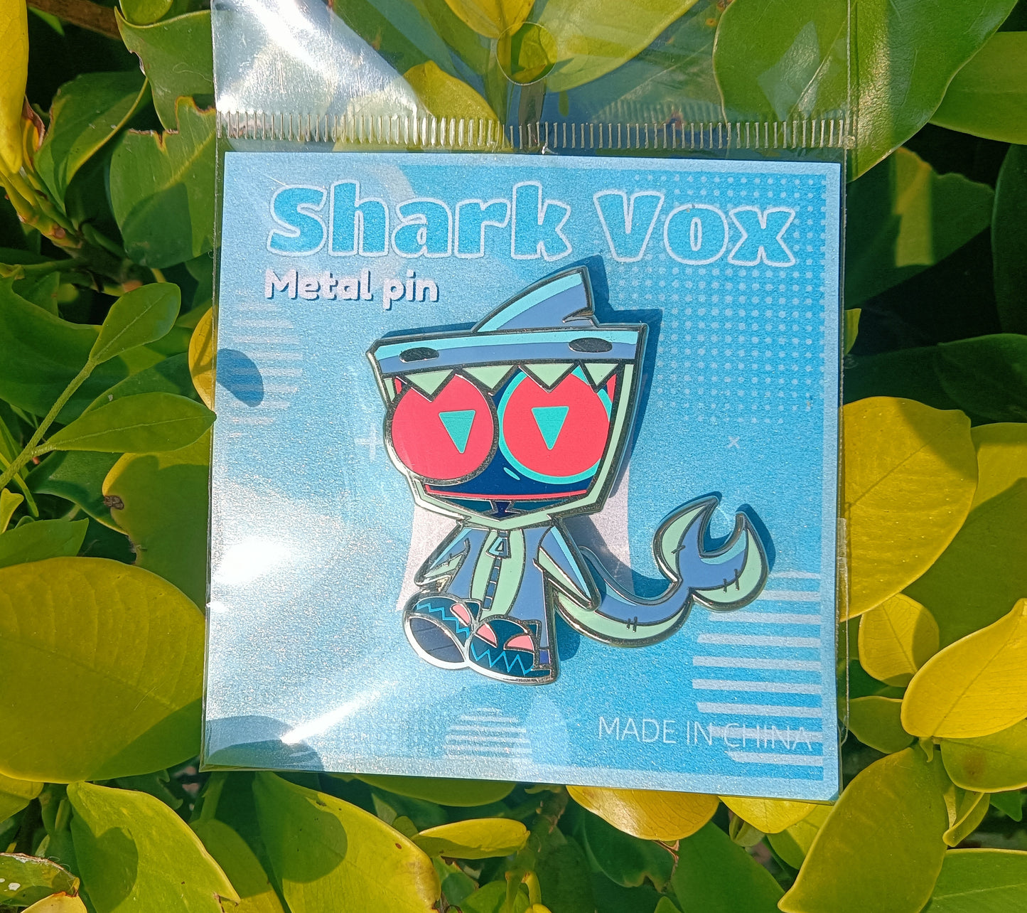 [In-stock]HH Shark Vox Metal Pin Silver-plated metal