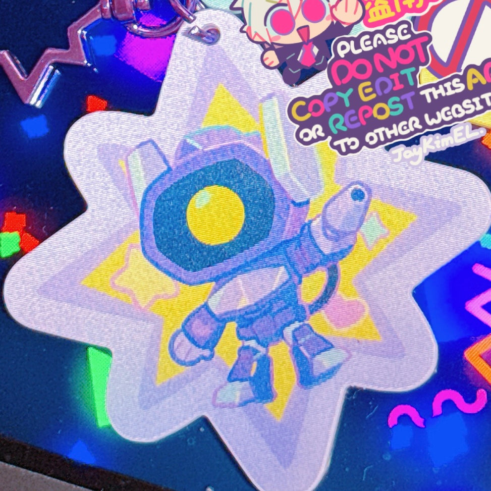 G1 Lenticular Acrylic Charm Megatron Shockwave Perceptor