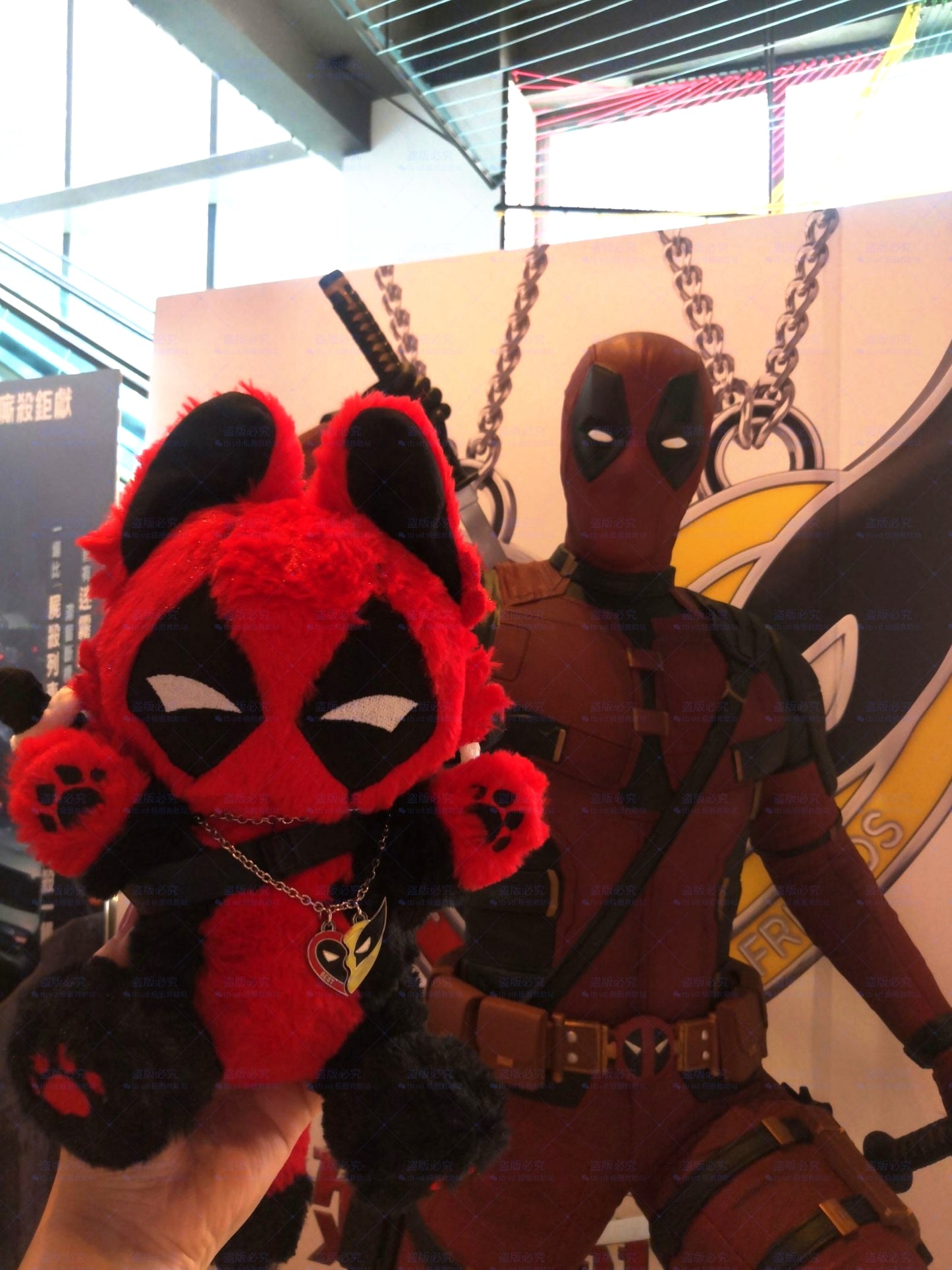 Deadpool 20cm Cat Plush Toy