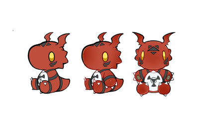 [In-stock]Guilmon Plush Doll