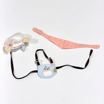 [In-stock]10cm Mini Plushie outfit-Puppy Kitchen Outfit