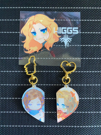 Death stranding magnetic keychain