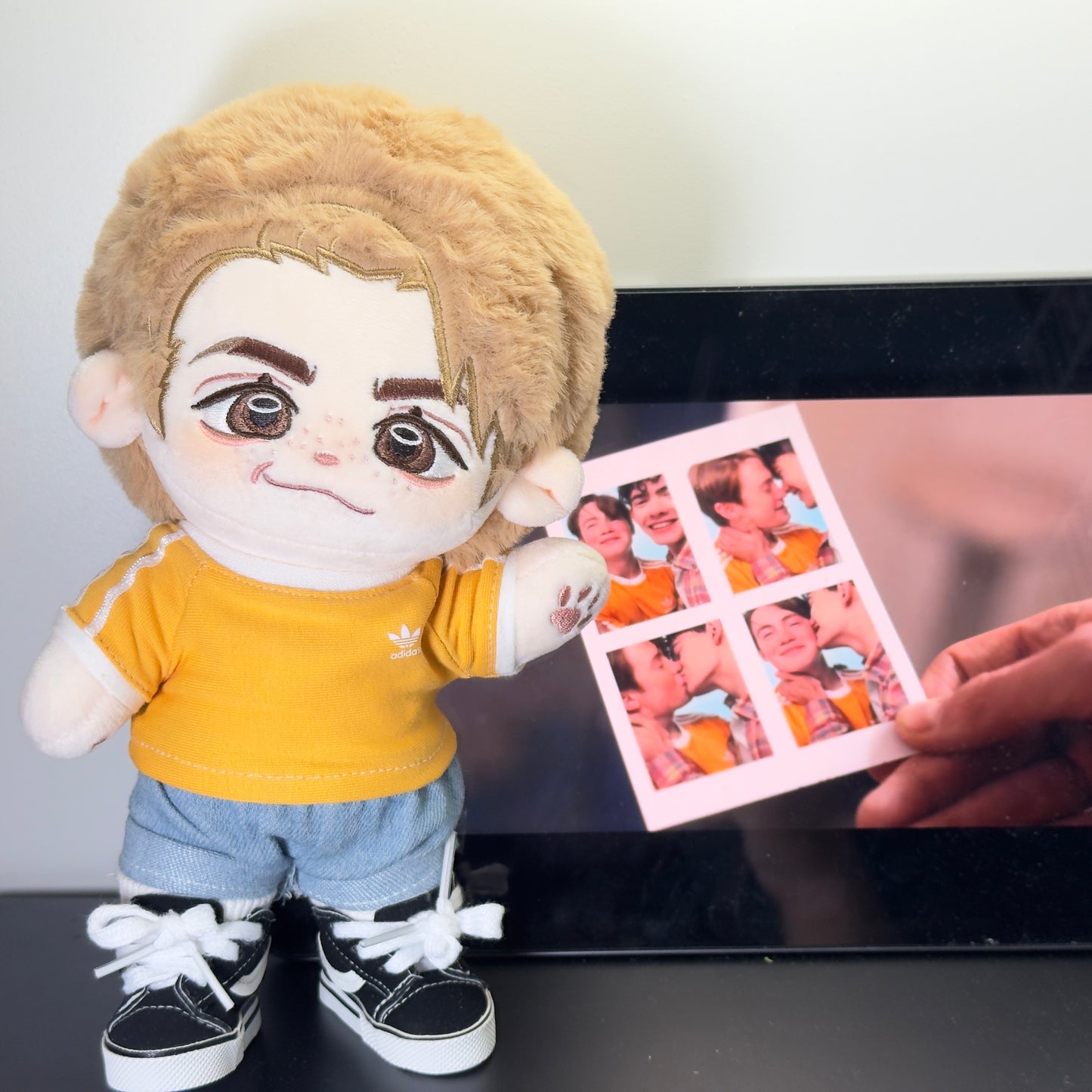 [In-stock]20cm Yellow t-shirt version set