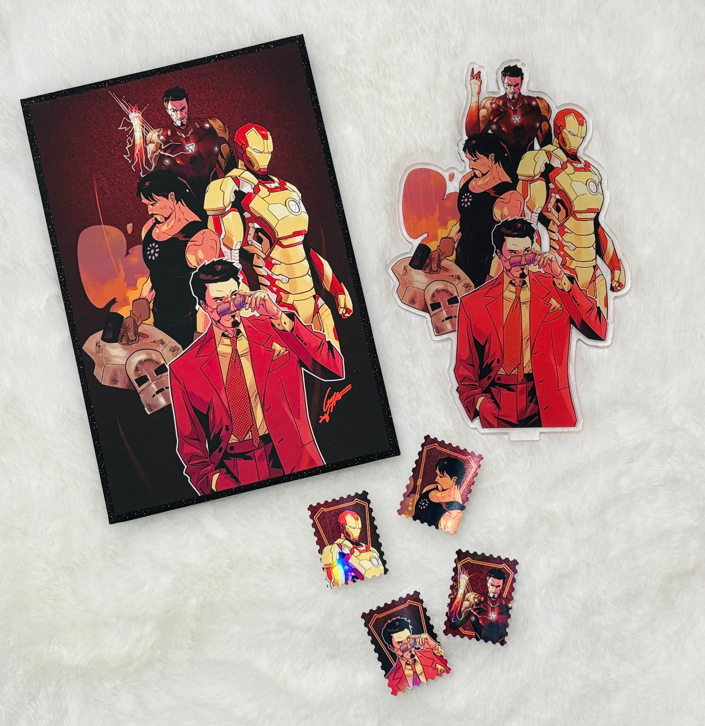 [In-stock]Glorious Years Series Art Board, Standee and Stamp Set