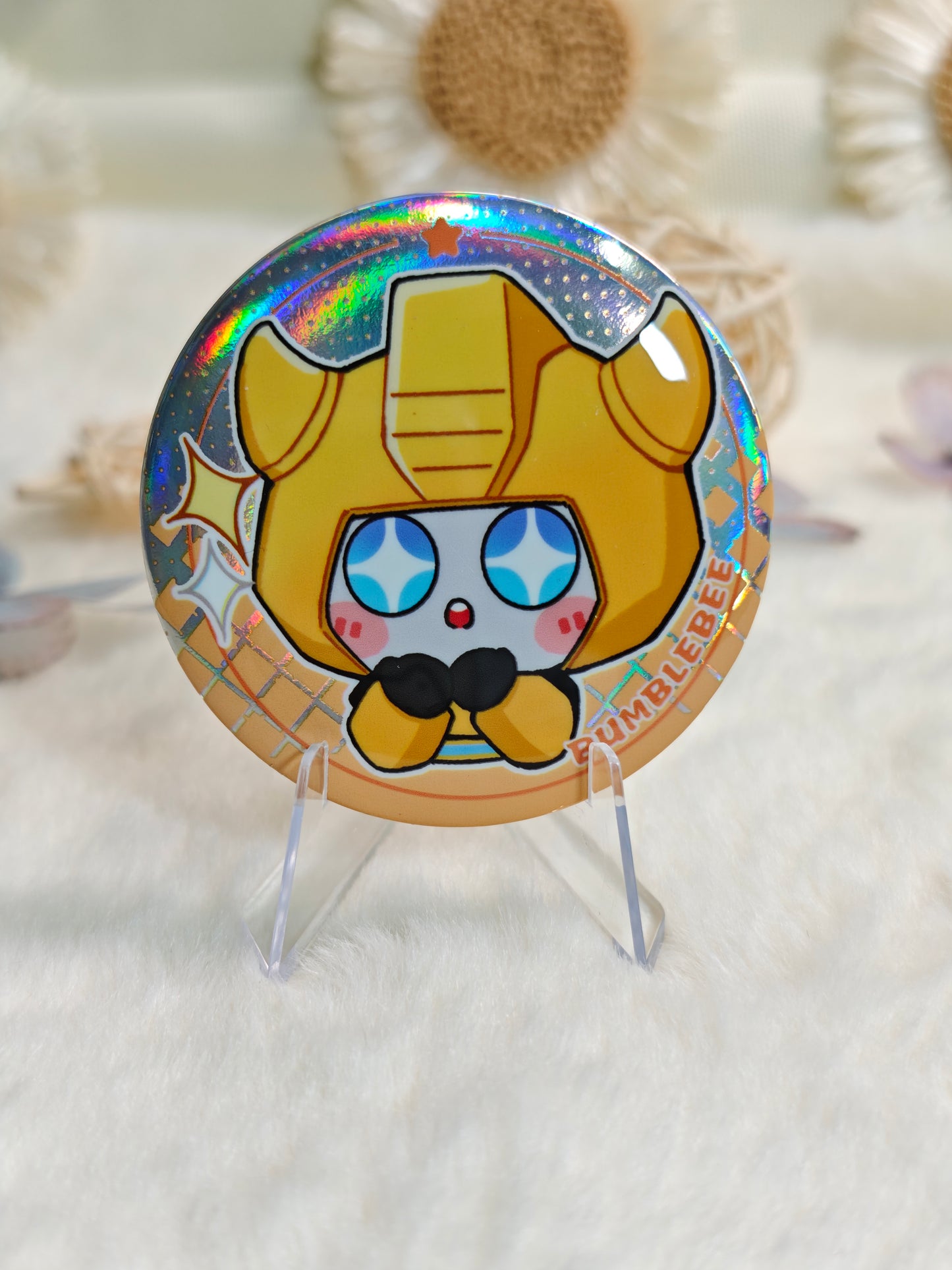 TF Acrylic Keyring & Badge Set