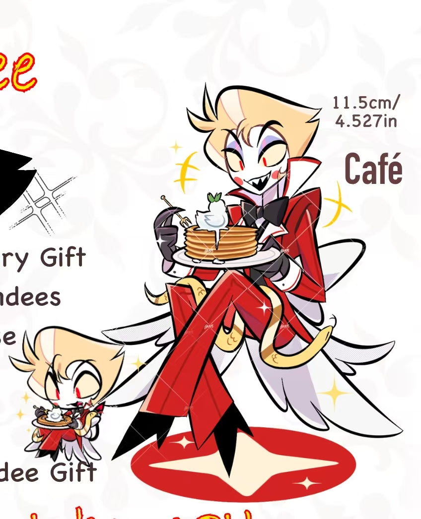 [Pre-order] Kimono/Café Lucifer Standee and Keychain