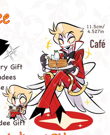 [Pre-order] Kimono/Café Lucifer Standee and Keychain