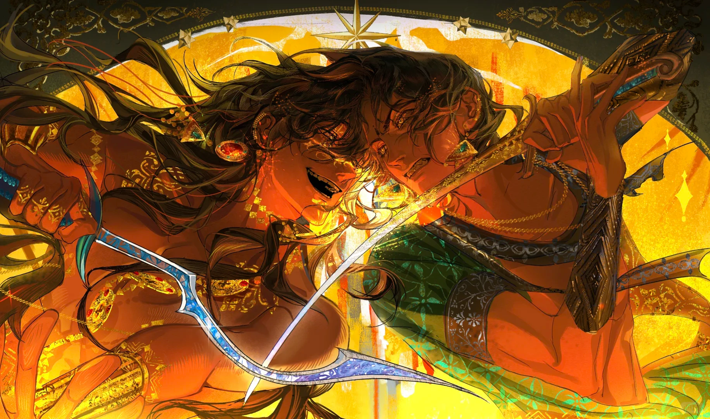 [Pre-order] "The Sultan's Game"Acrylic Colour Paper