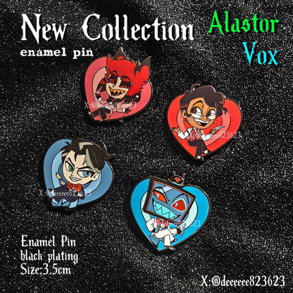 [Pre-order] 【New Collection】Vox Alastor·Enamel Pin