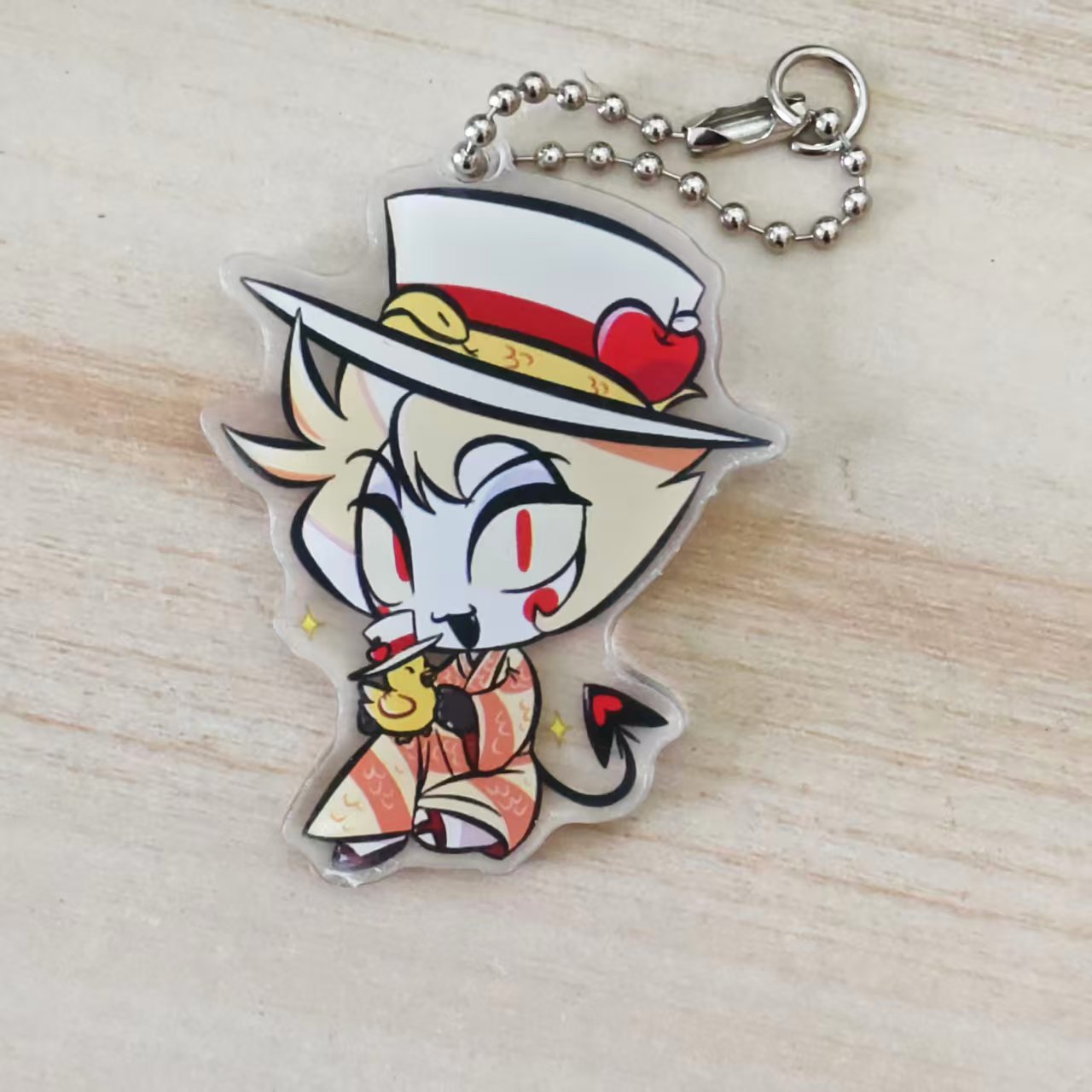 [Instock]Coffee & Kimono Beaded Keychain