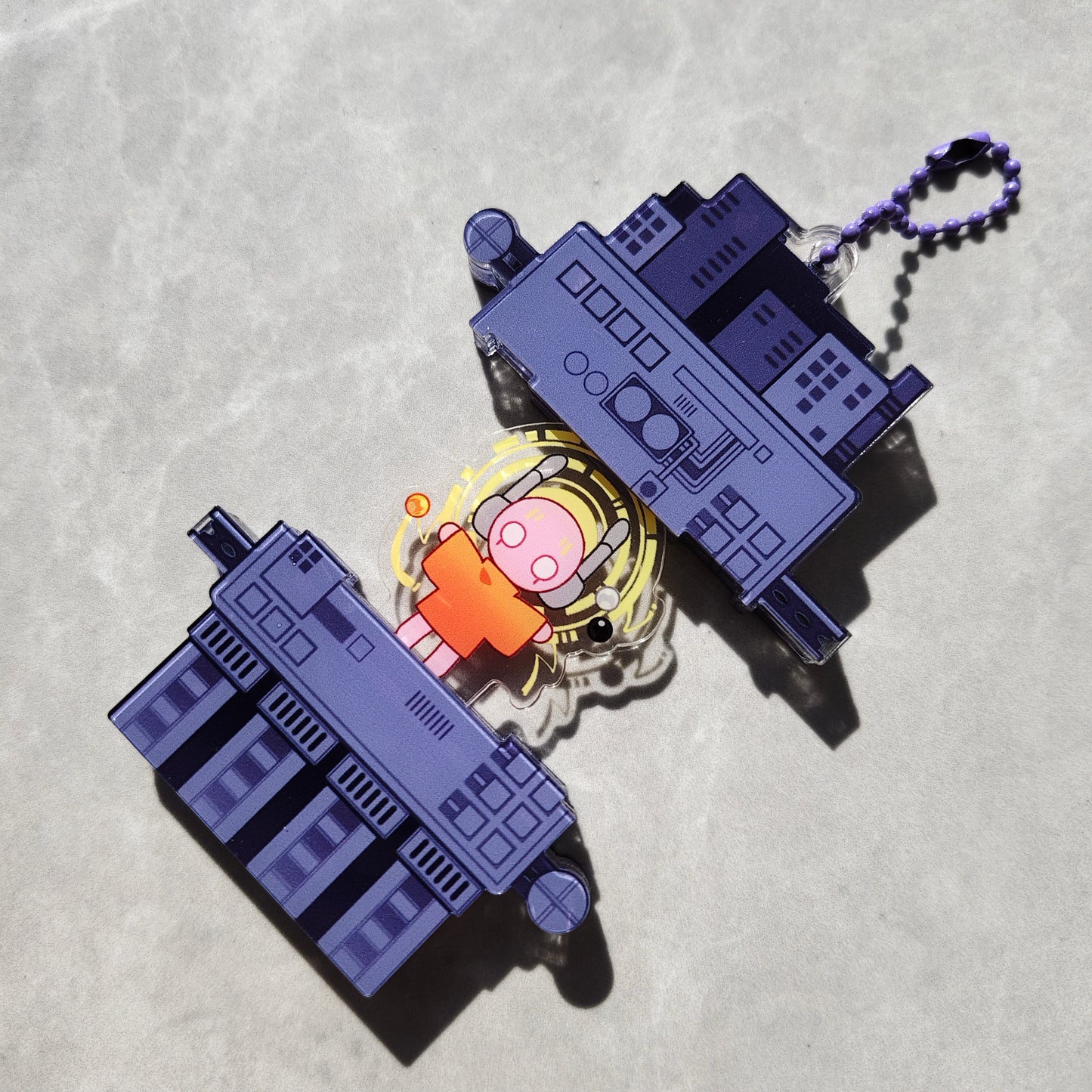 [Pre-order] Five Pebbles magnetic acrylic keychain