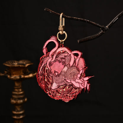 [In Stock]Elden Ring Messmer Double-Sided Metal Pendant