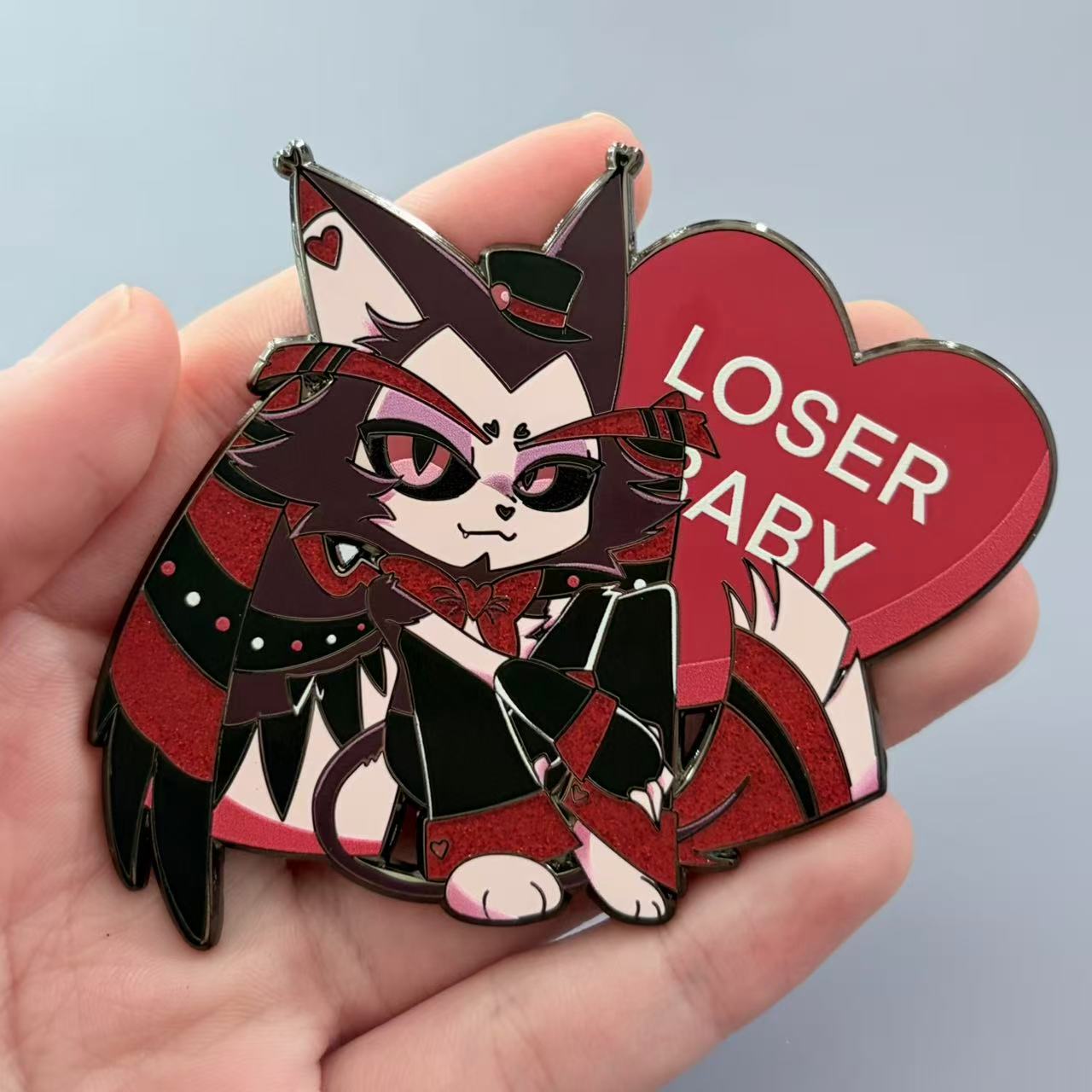 Husk & Angel Dust Valentines' Pin