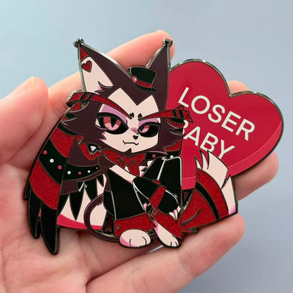 Husk & Angel Dust Valentines' Pin