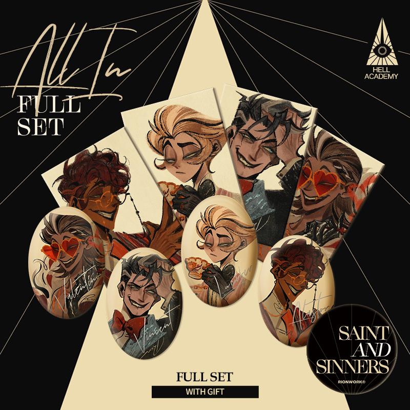 [Pre-order] SAINT AND SINNERS - Badges & Print