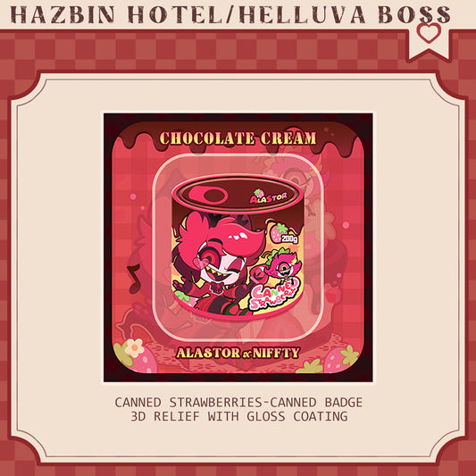 Hazbin Hotel&Helluva Boss[Canned badge]