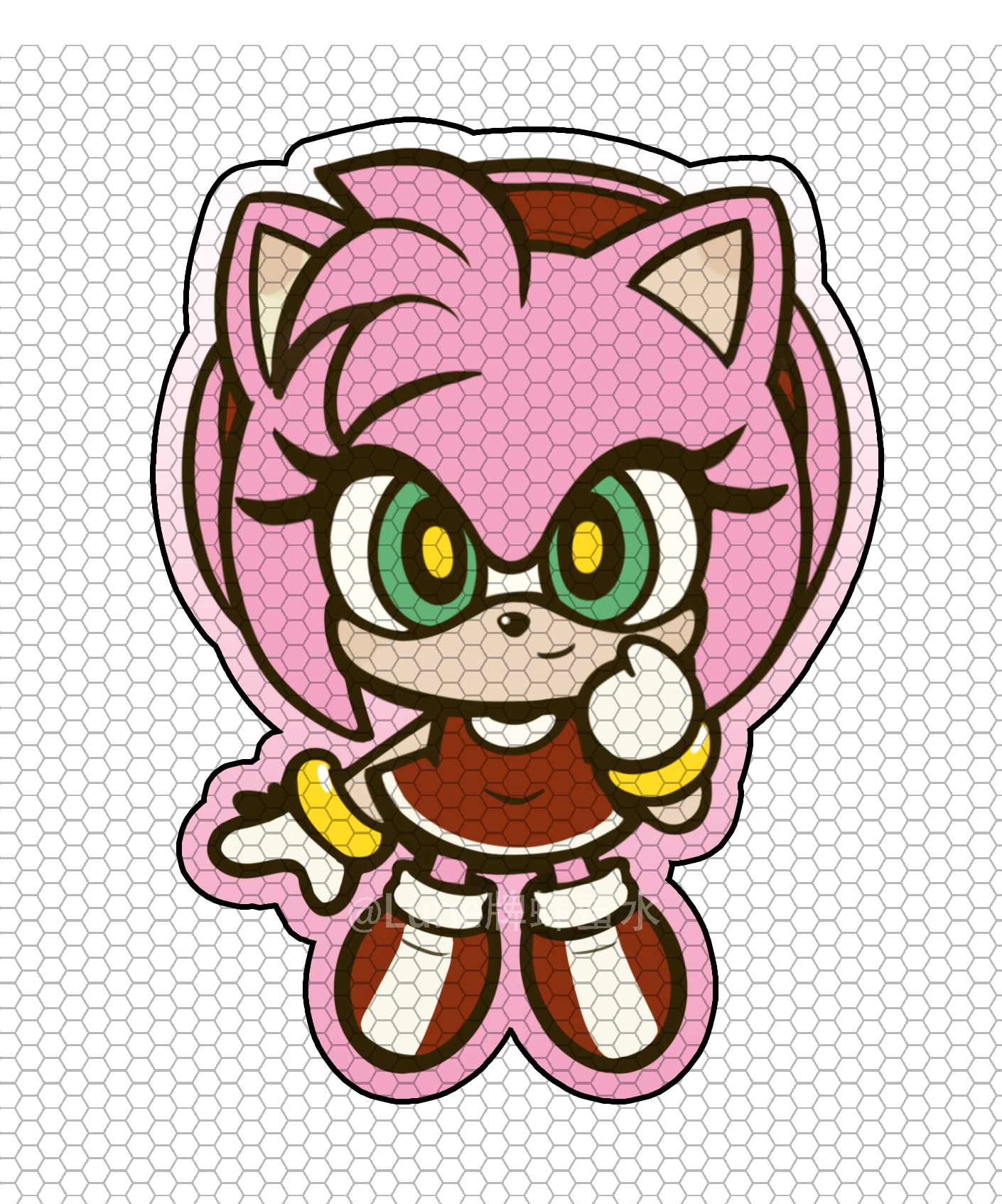 [Pre-order] Sonic Series Thick Acrylic Stand & Keychain