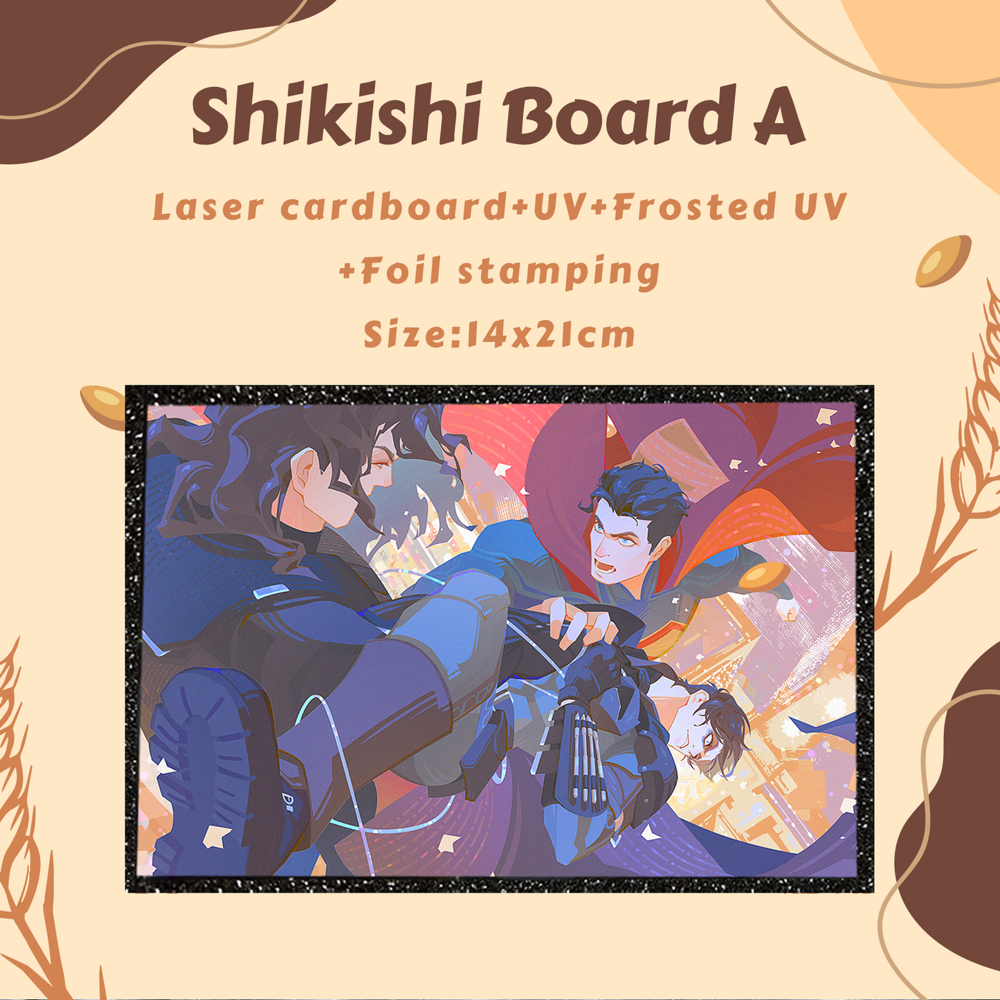 Superbat Sandwich Postcard/Shikishi Board Set