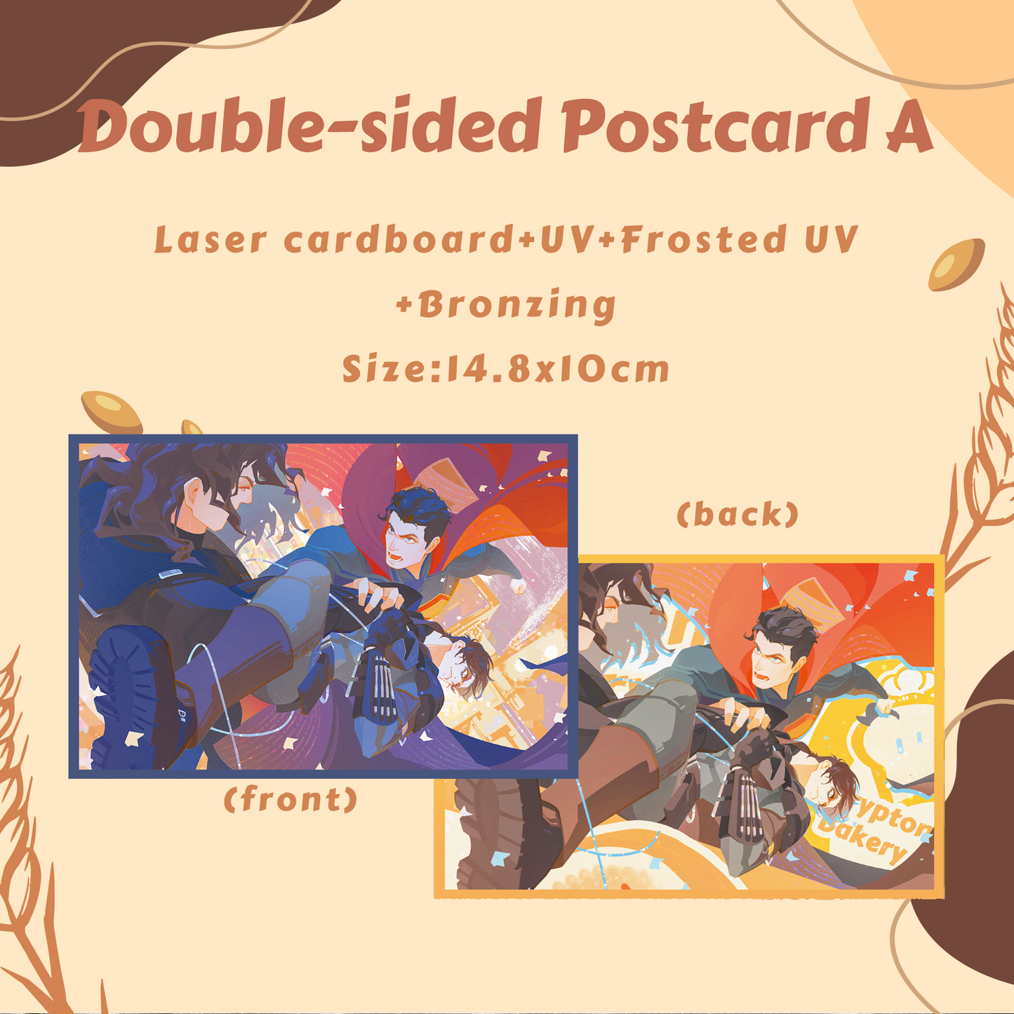 Superbat Sandwich Postcard/Shikishi Board Set