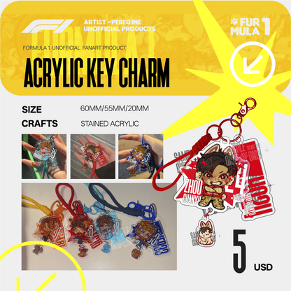 [Pre-order] “Furmula 1” F1 Animalized Drivers Fanmade Goods