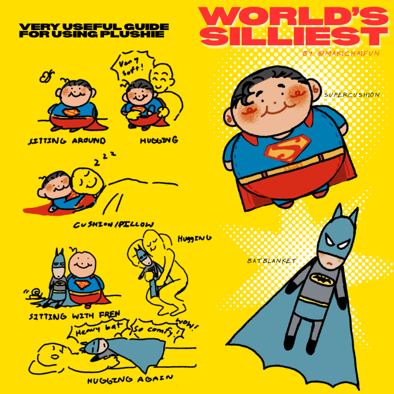 World’s silliest, Supercushion & Batblanket