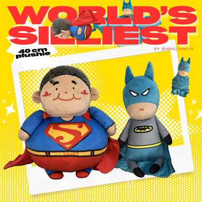 [Pre-order] World’s silliest, Supercushion & Batblanket 40 CM