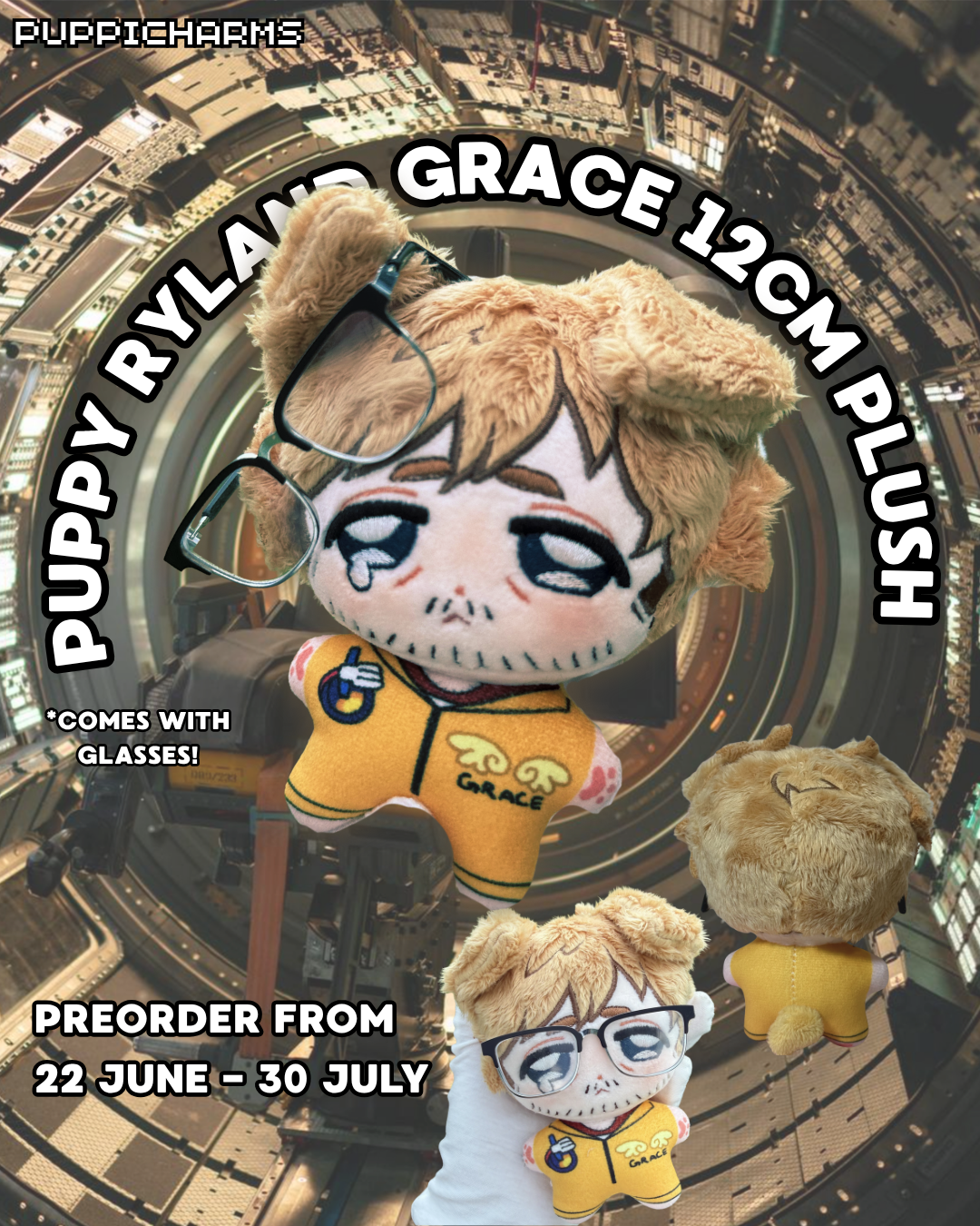 [Pre-order] Puppy Ryland Grace 12cm Plush