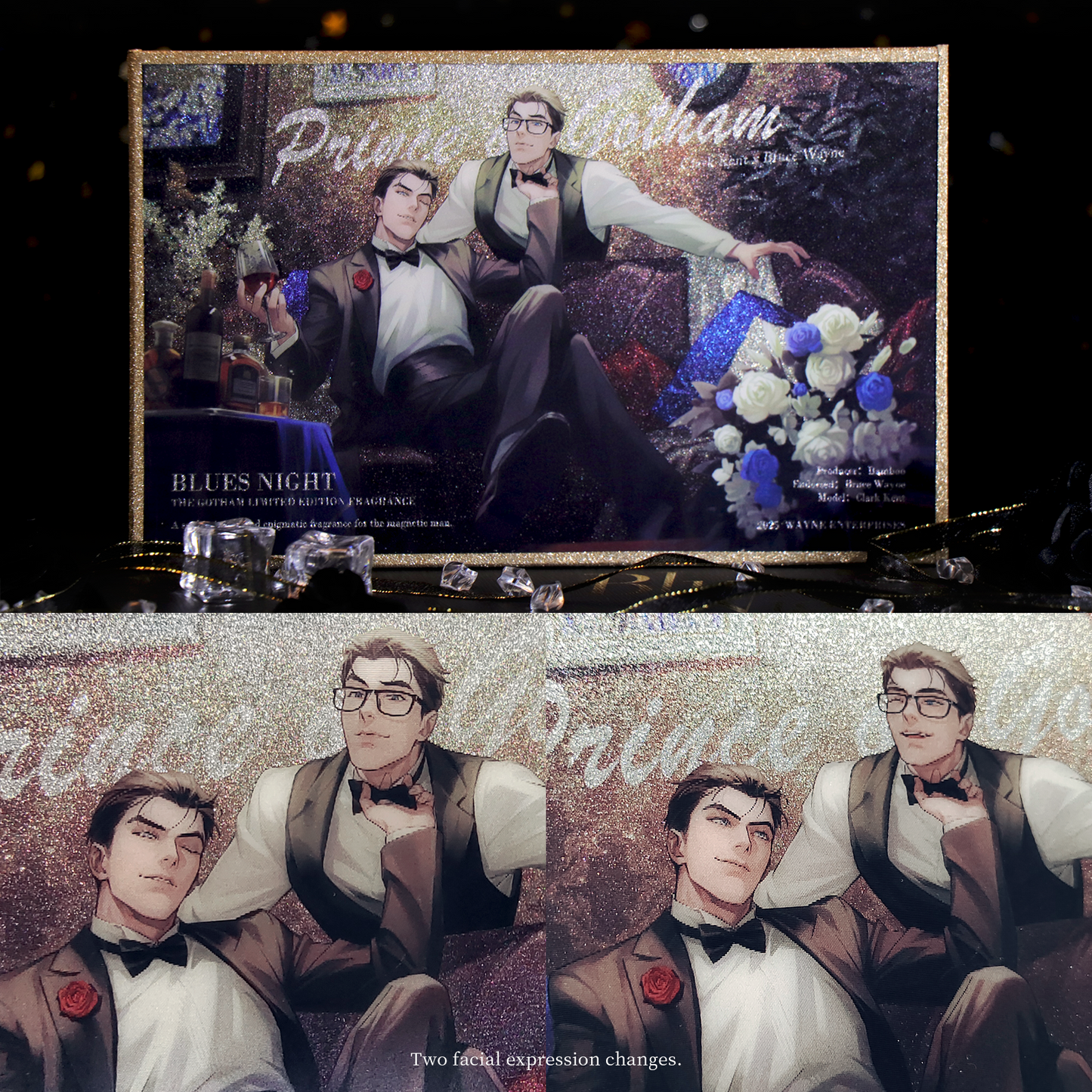 [In stock] Prince of Gotham Lenticular Glitter Shikishi Art Board