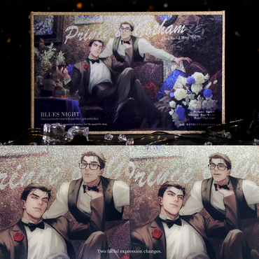 [In stock] Prince of Gotham Lenticular Glitter Shikishi Art Board