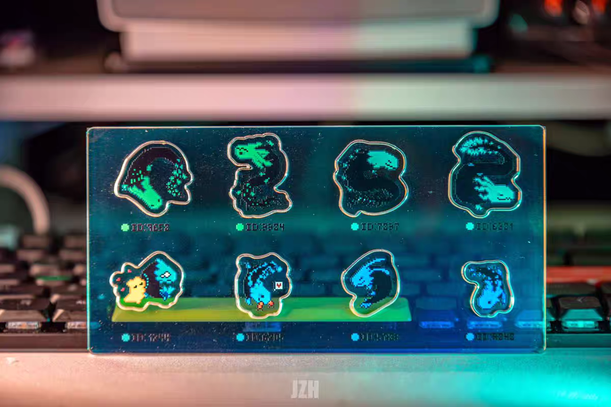 [Pre-order] Rainworld Creatures Neon jigsaw Board (with ID#)