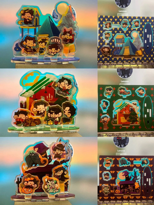 [Pre-order] Batfam Holographic Multi-Slot Full-Print Standee Blind Bag - Halloween & Christmas Editions