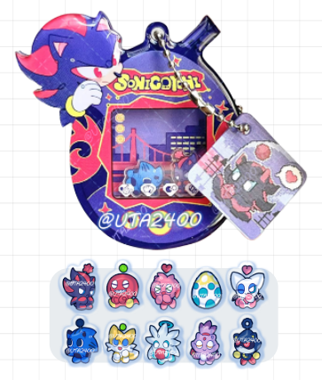 [Pre-order] Sonigotchi Acrylic shaker set