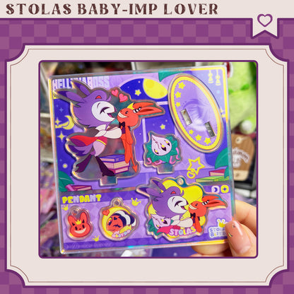 HB Stolas -Fan Art Acrylic Standee-Stola Baby Series