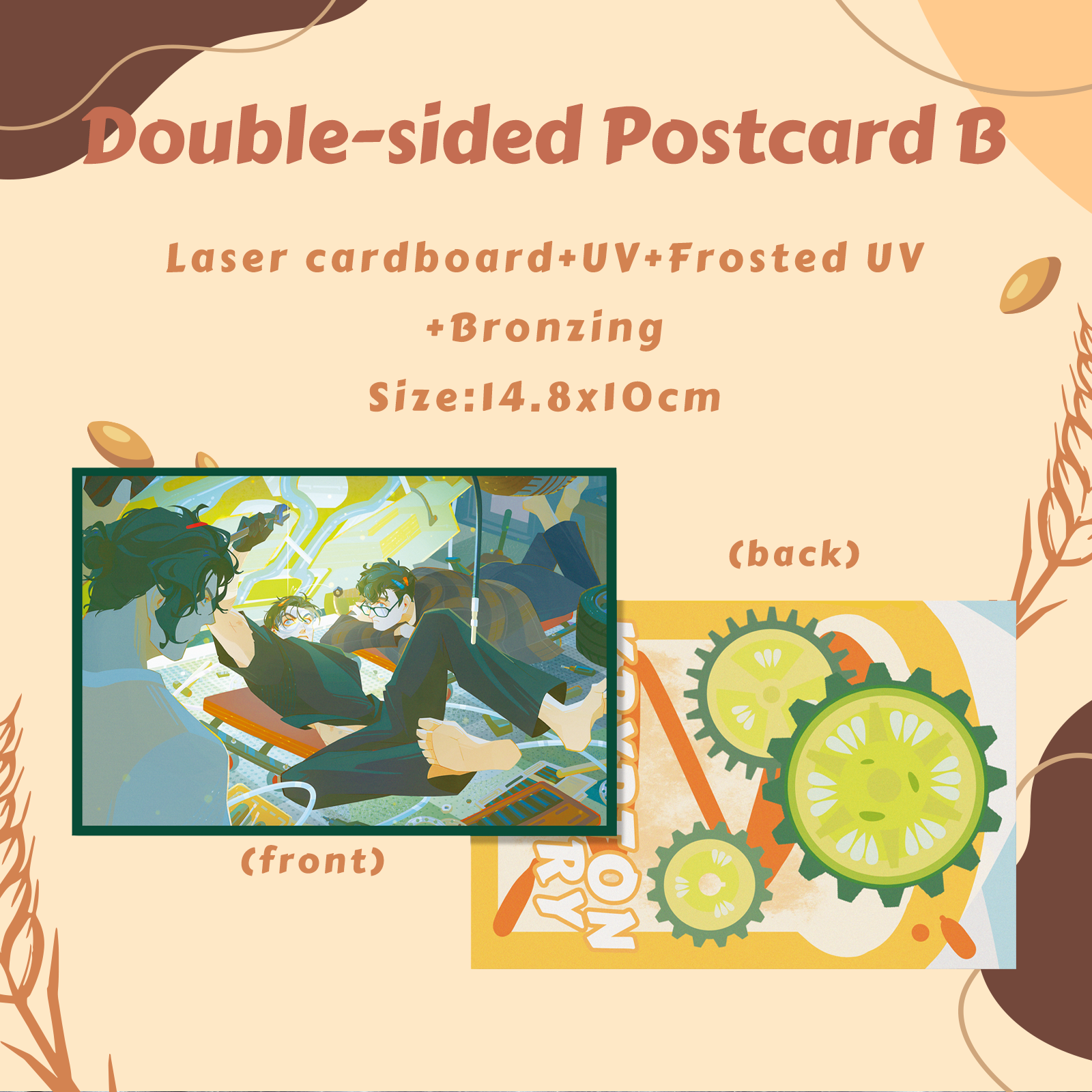 Superbat Sandwich Postcard/Shikishi Board Set – StarrToy