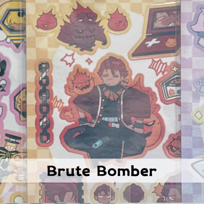 FINALFANTASY XIV FFXIV The Arcadion Prism Holographic Stickers