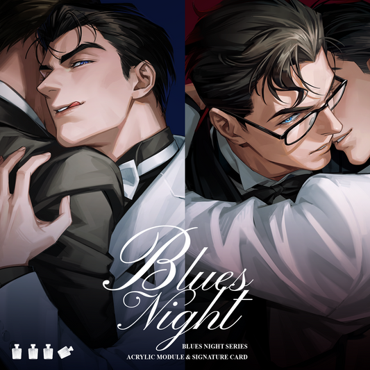 [In stock] BLUES NIGHT SERIES Acrylic Module & Signature Card